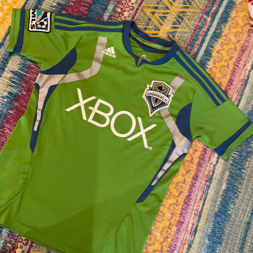 Adidas MLS Sounders FC jersey Youth Medium